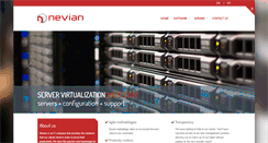 Desktop Screenshot of nevian.es