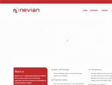 Tablet Screenshot of nevian.es