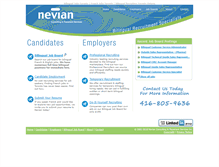 Tablet Screenshot of nevian.com